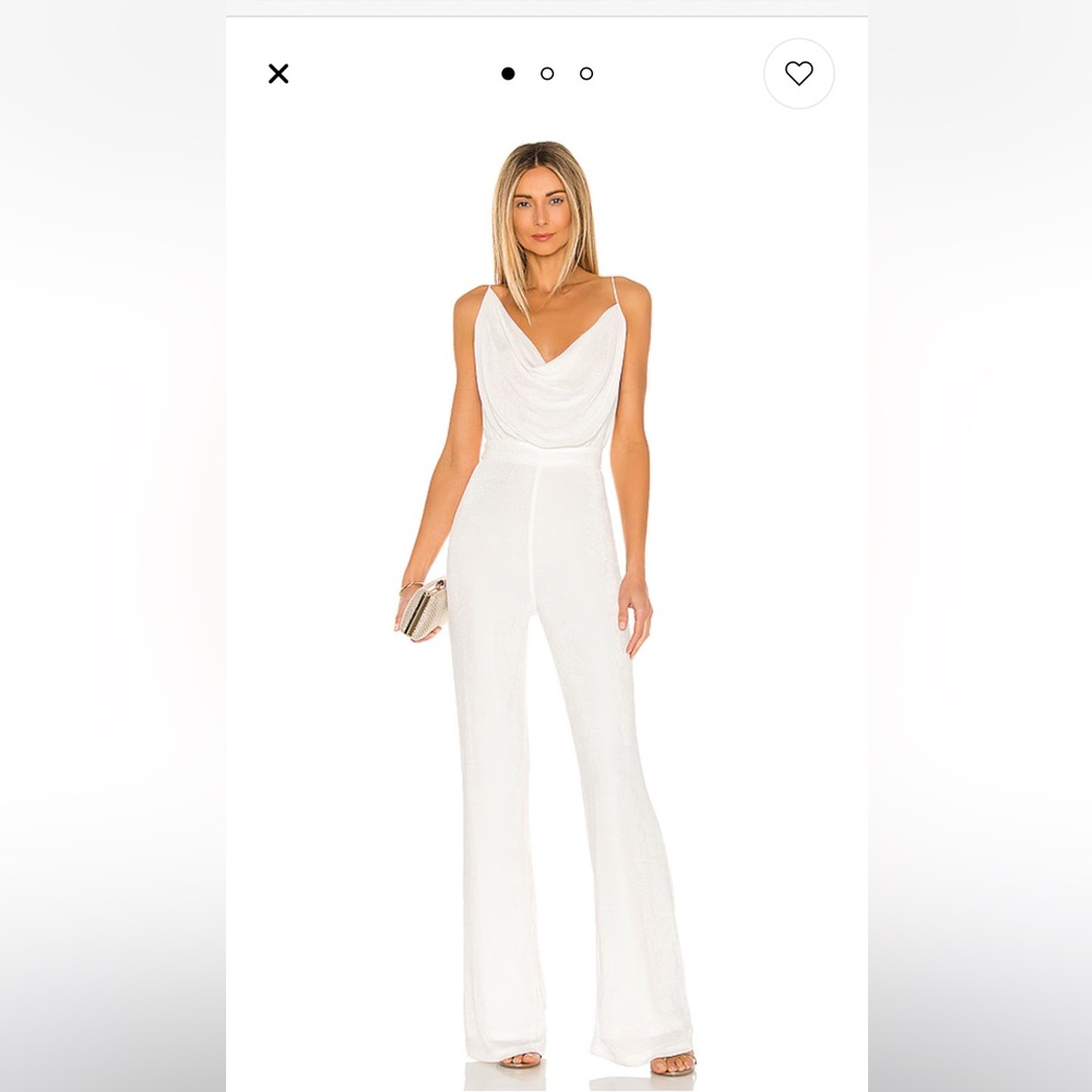 Misha White Jumpsuit